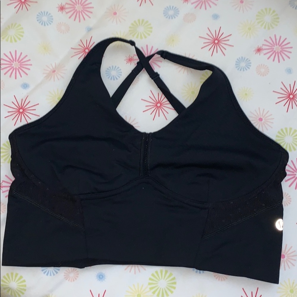 Lululemon Black Sports Bra Size 10